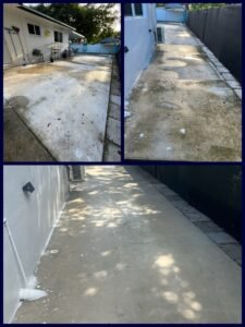 concrete-surface-pressure-washing-house-side-englewood-florida